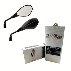 Retrovisor Moto Rvg Gs Bmw Plano Haste Fixa Par H