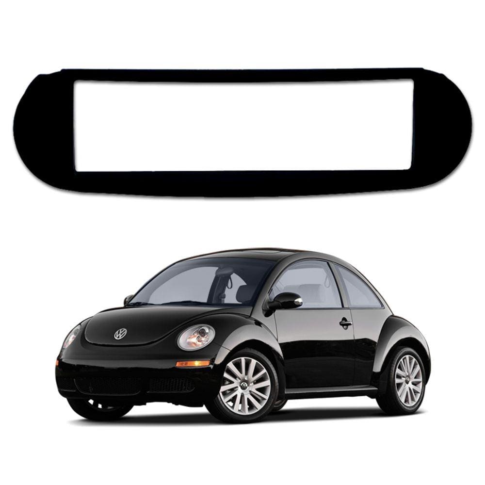 Moldura De Painel 1 Din Vw New Beetle Para CD Player / DVD Player