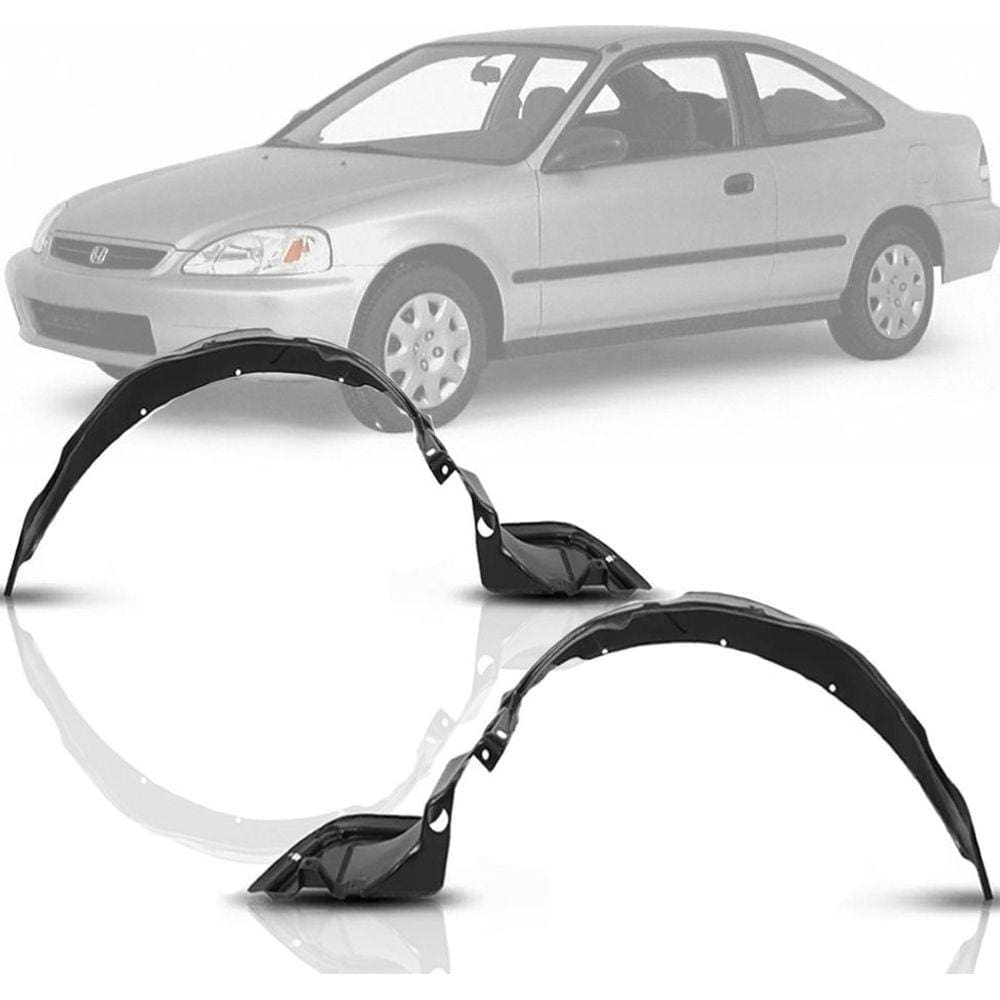 Par Parabarro Dianteiro Honda Civic 1997 1998 1999 2000