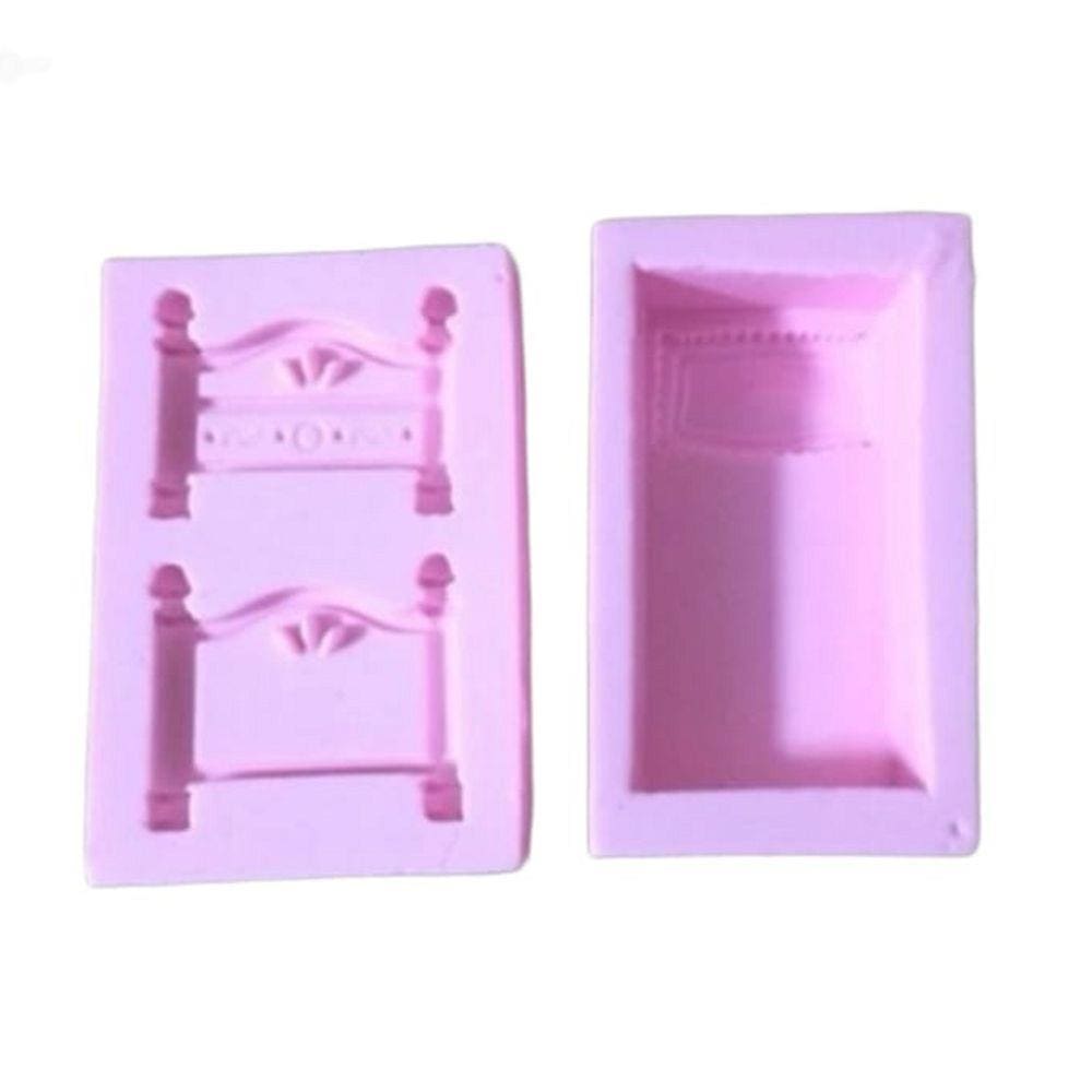Molde De Silicone Cama