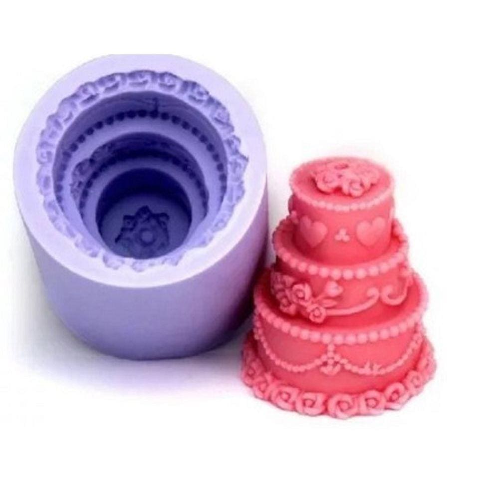Molde De Silicone Mini Bolo
