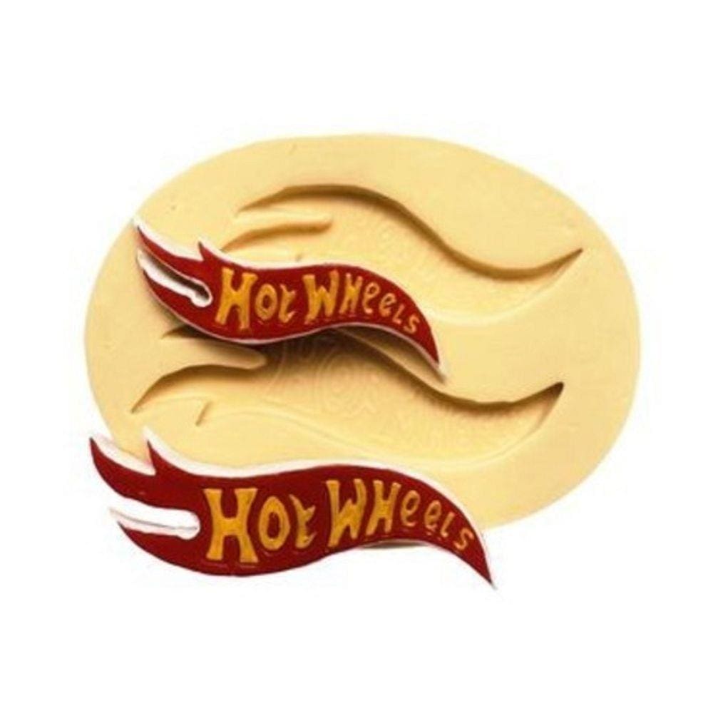 Molde De Silicone Logo Hotwheels