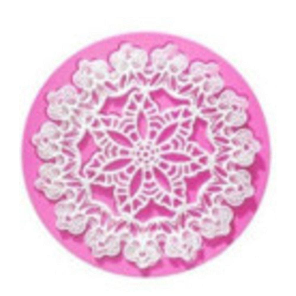 Molde De Silicone Renda