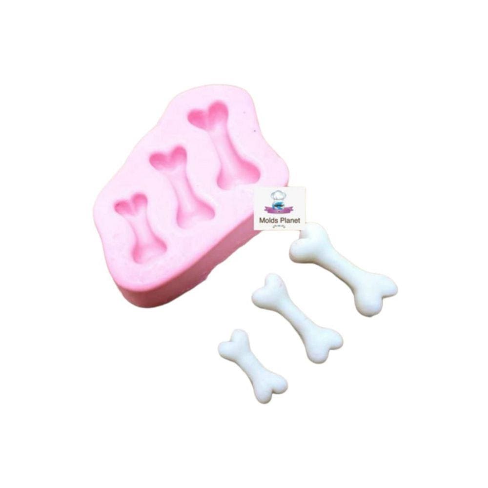 Molde De Silicone Ossos