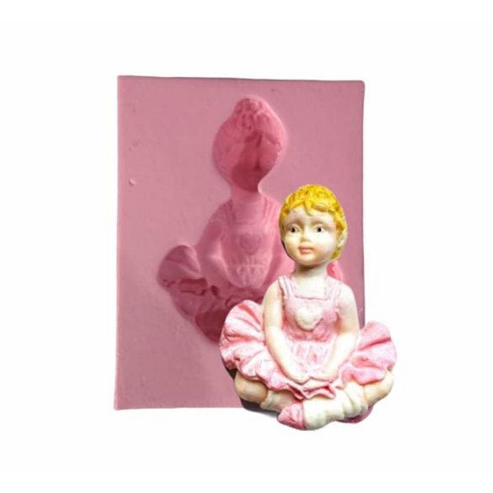 Molde De Silicone Bailarina