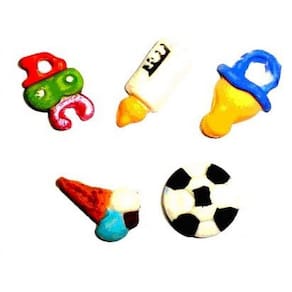 Molde De Silicone Chá De Bebê, Chupeta, Mamadeira, Bola