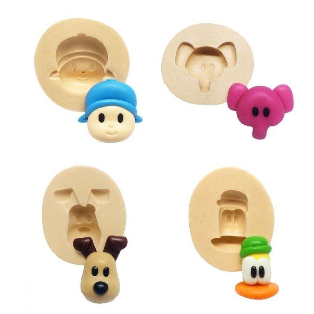 Molde De Silicone Pocoyo