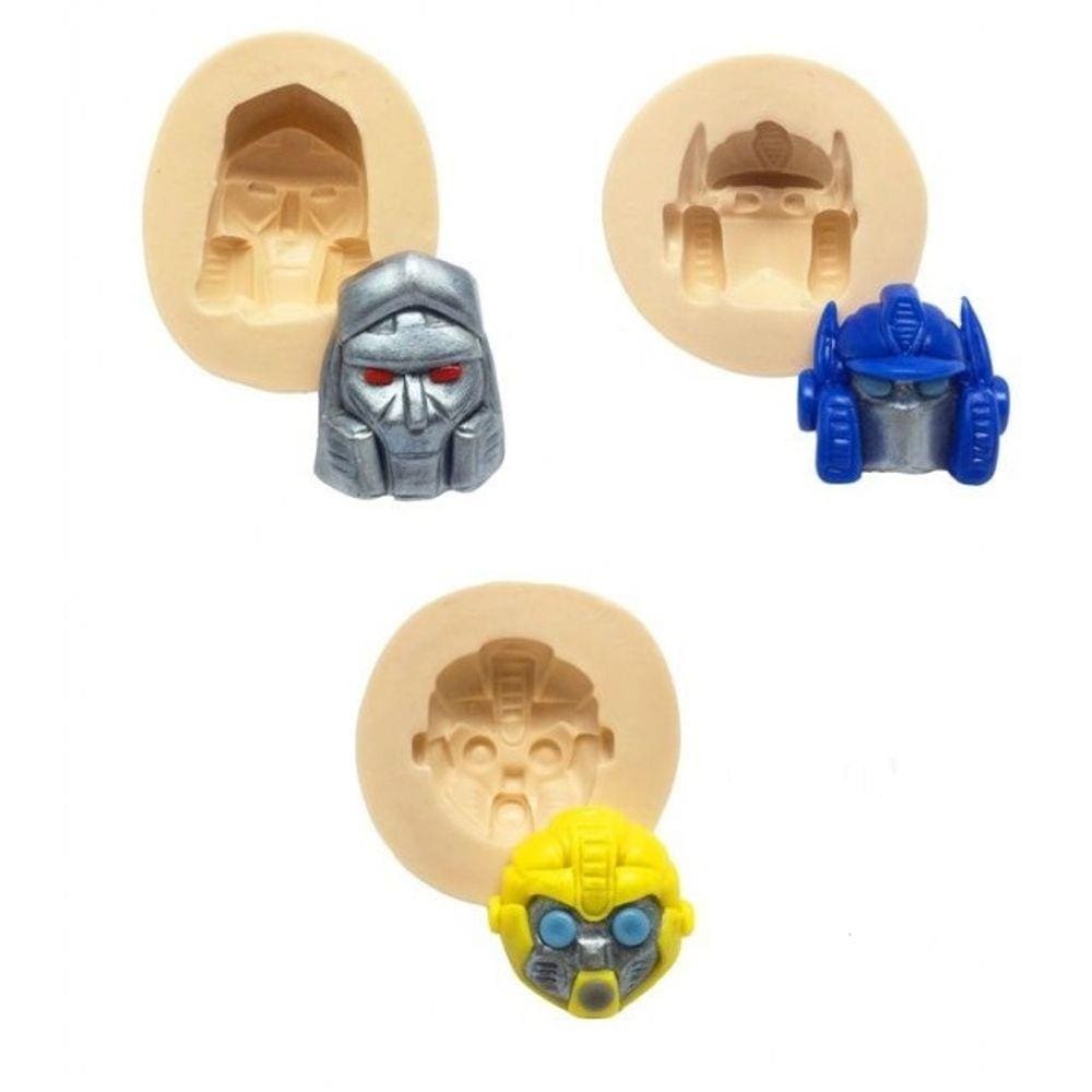 Molde De Silicone Kit Transformers