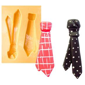 Molde De Silicone Gravatas