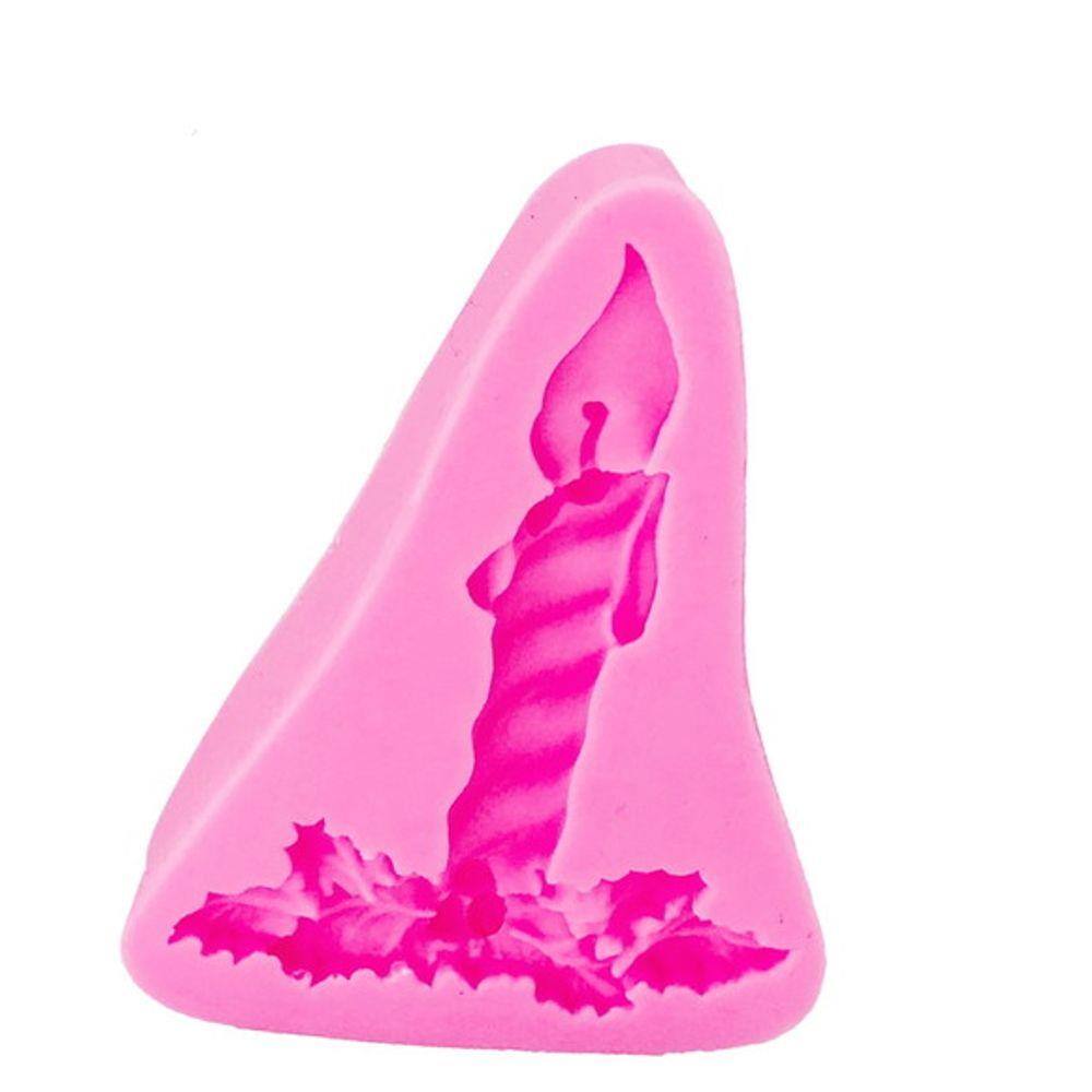 Molde De Silicone Natal Vela