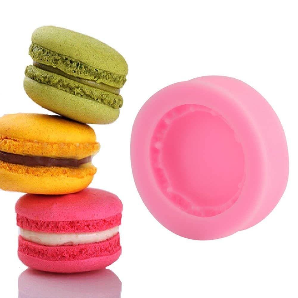 Molde De Silicone Macaron Pequeno