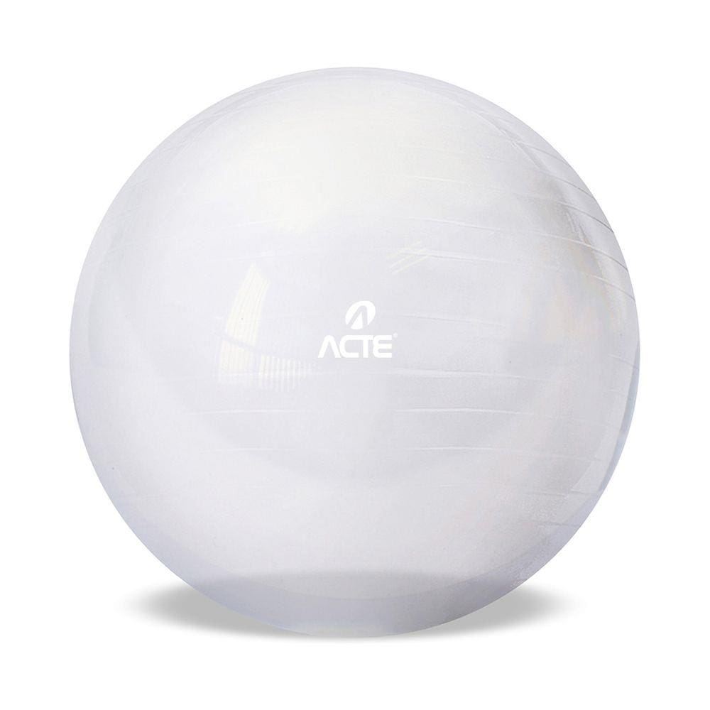 Bola Suíça Para Pilates 65cm Crystal T9-Transparente - Acte Sports