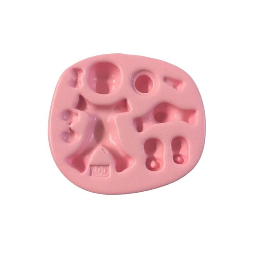 Molde De Silicone Corpinho Universal