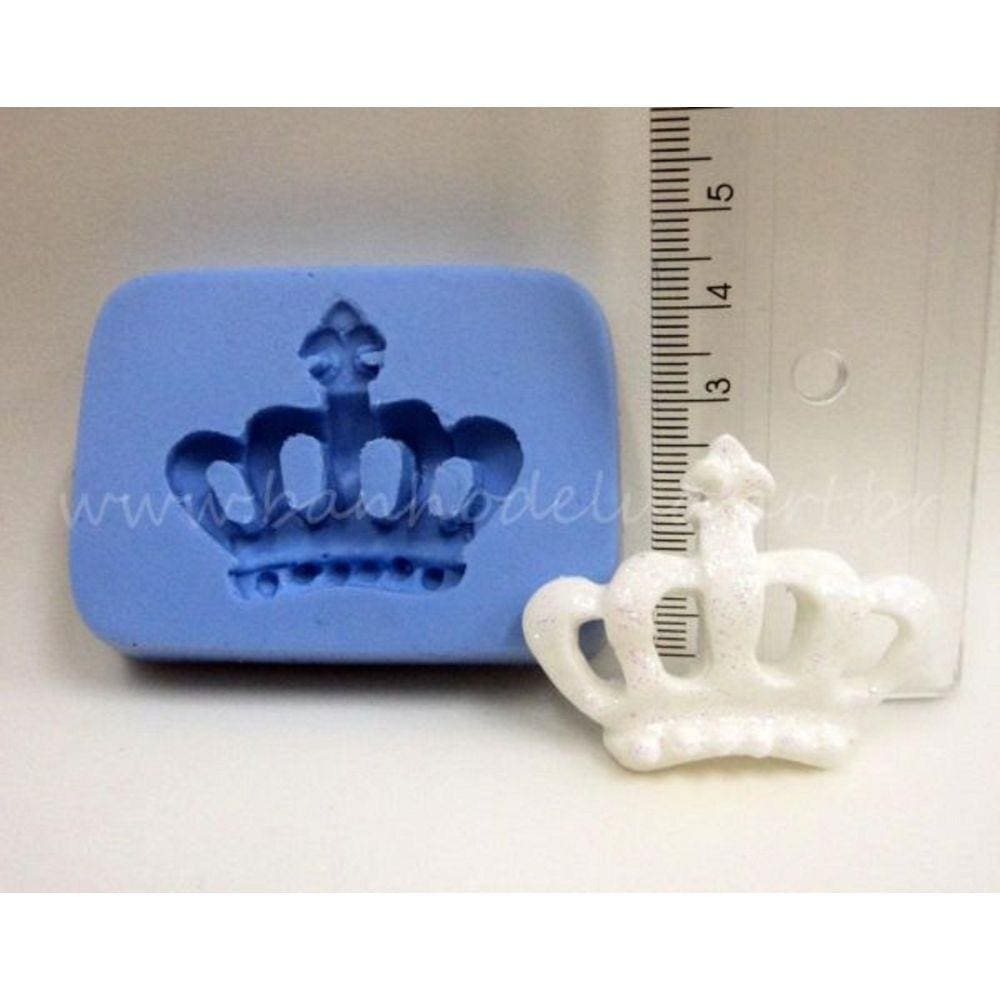 Molde De Silicone Coroa Pequena