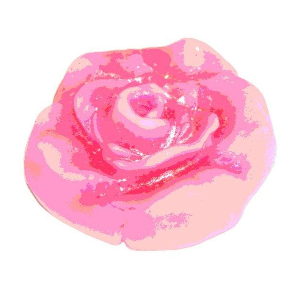 Molde De Silicone Flor, Rosa