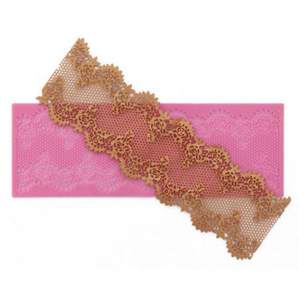 Molde De Silicone Renda, Renda De Acuçar