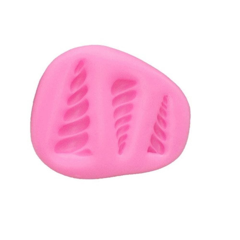 Molde De Silicone Mini Chifre De Unicornio