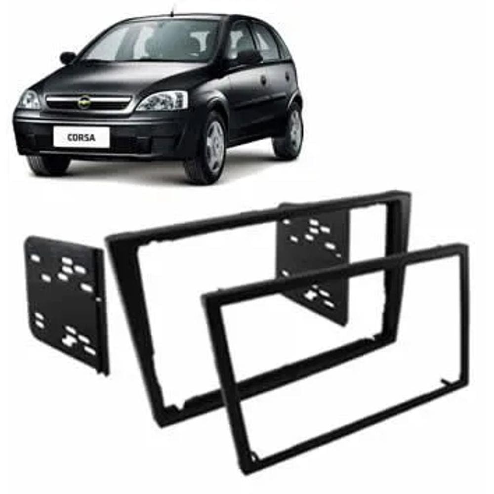 Moldura DVD 2 Din Corsa 2002