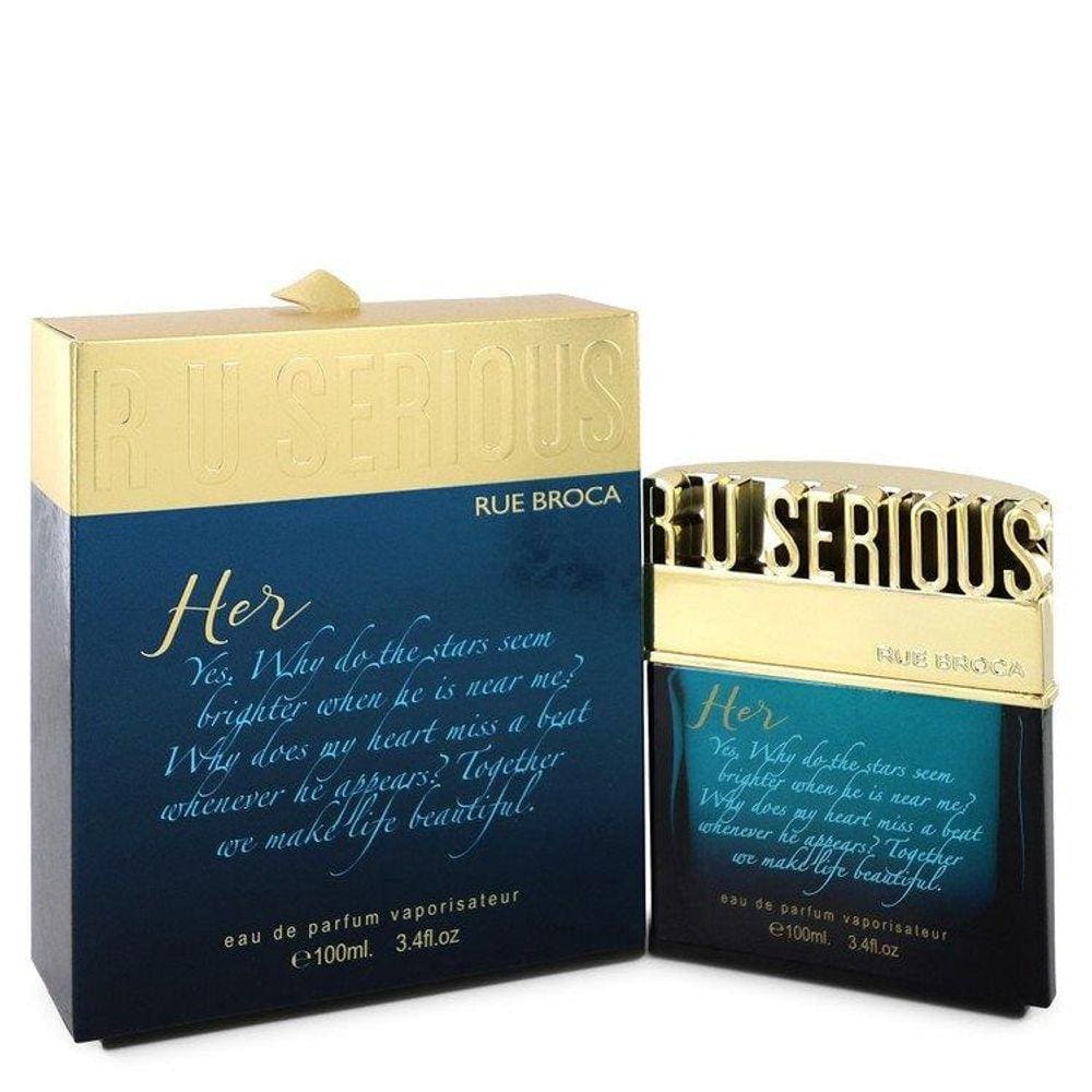 Perfume Feminino U Serious Her Rue Broca 100 ML Eau De Parfum