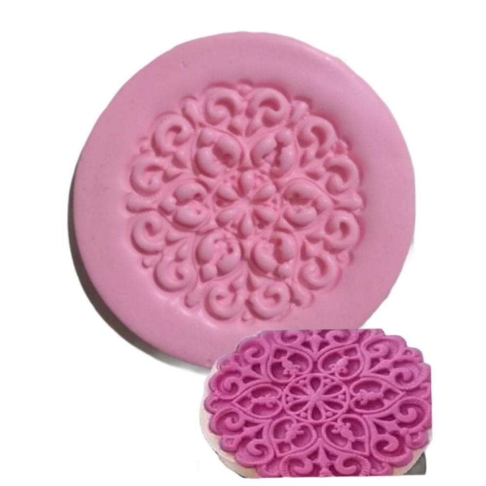 Molde De Silicone Arabesco