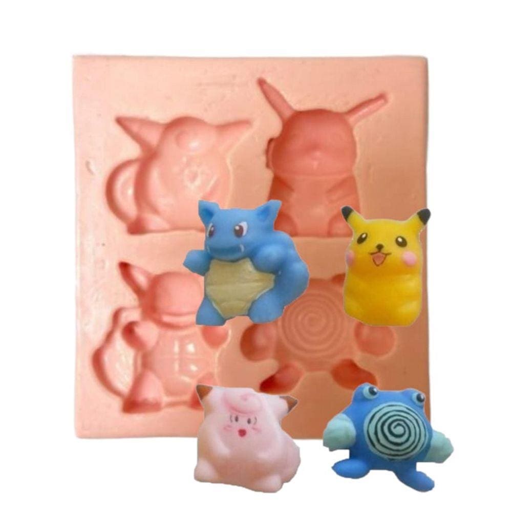 Molde De Silicone Kit Pokemon