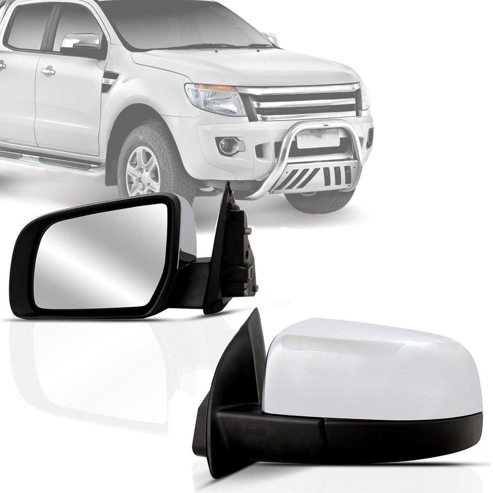 Par Retrovisor Ranger 2013 2014 2015 Cromado