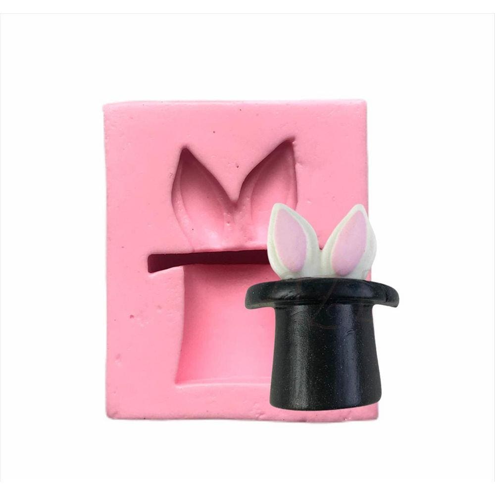 Molde De Silicone Coelho Cartola