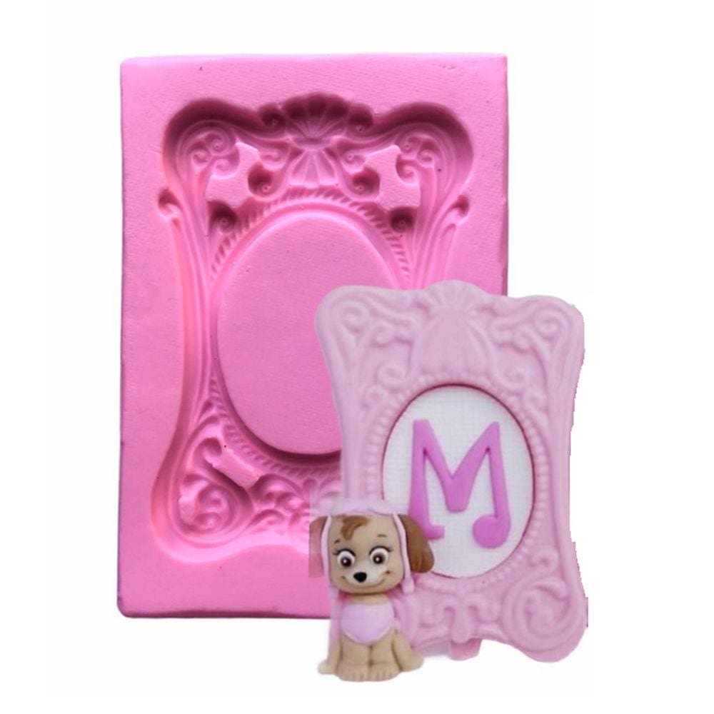 Molde De Silicone Moldura