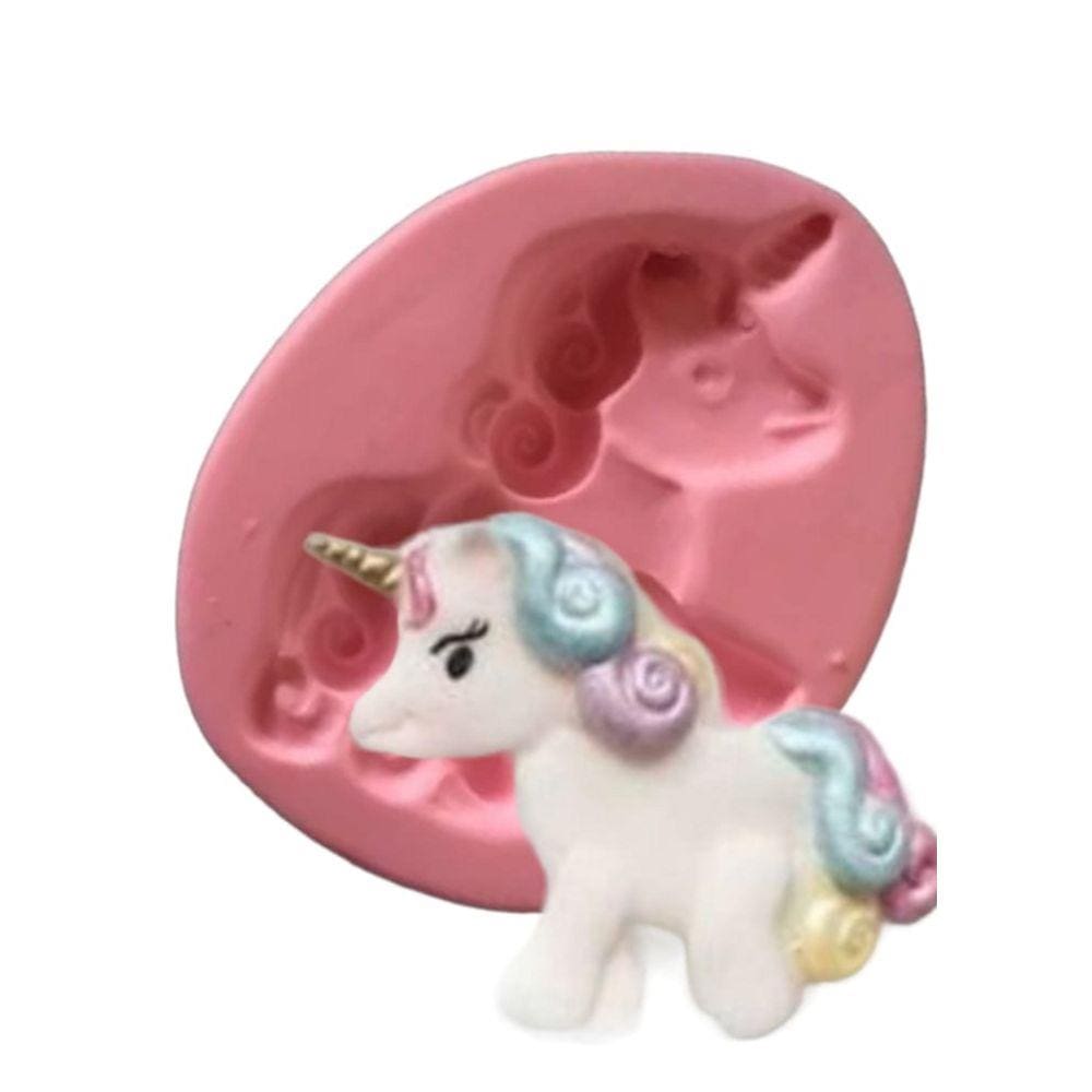 Molde De Silicone Unicórnio