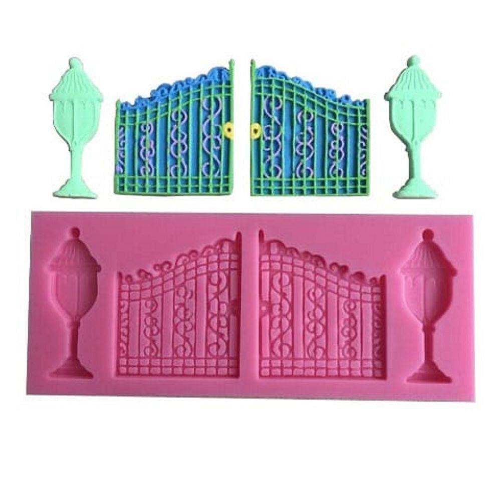 Molde De Silicone Portões