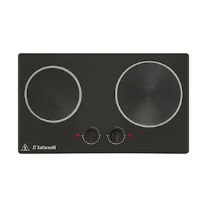 Fogão Elétrico Embutir Gourmet 2 Placas Safanelli Mesa Aço