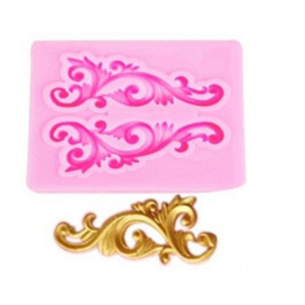 Molde De Silicone Arabesco Pequeno