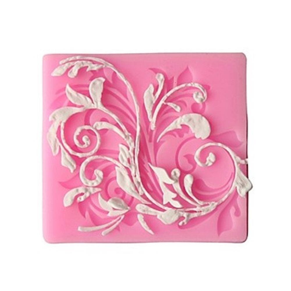 Molde De Silicone Arabesco