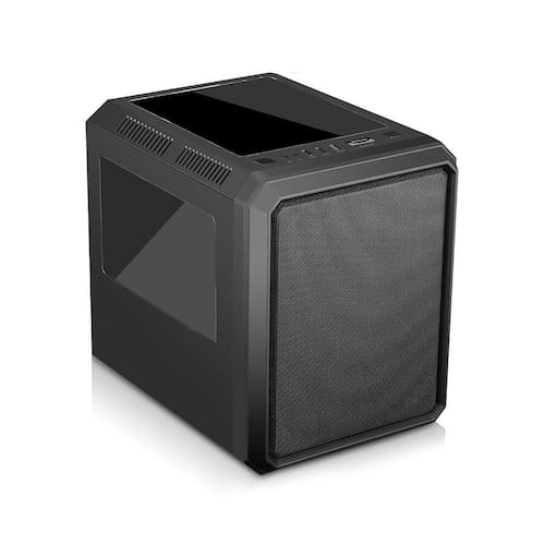 Gabinete Gamer K-Mex Microcraft III USB 3.0/2.0 S/ Fonte S/ Cooler - Preto