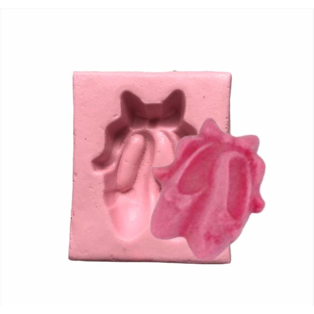 Molde De Silicone Sapatilha