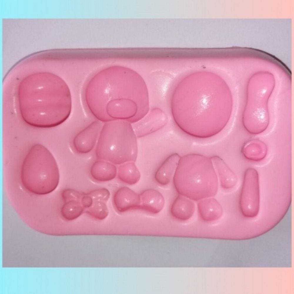 Molde De Silicone Corpo Universal, Boneca E Boneco