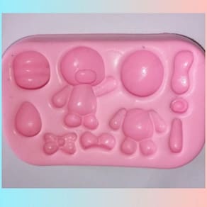 Molde De Silicone Corpo Universal, Boneca E Boneco