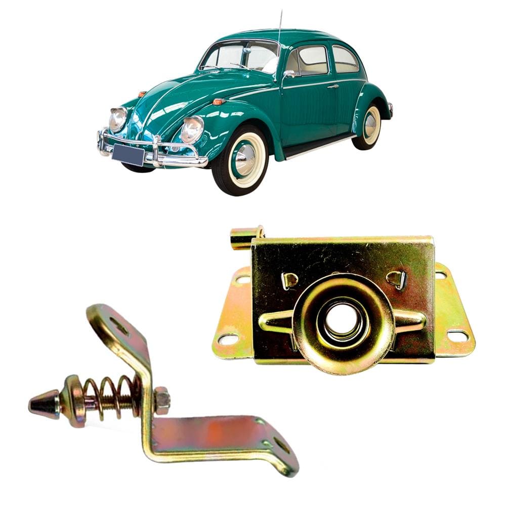 Kit Fechadura Inf Sup Capo Porta Mala Fusca 59 A 70