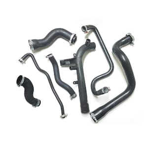 Kit Mangueiras Radiador Corsa 2002 A 2005 S/ Ar Quente + Abraçadeiras