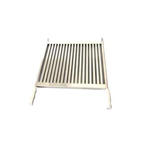 Grelha Inox Uruguaia Parrilha Churrasco 40Cm Largura