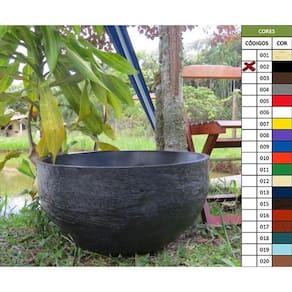Vaso Planta 60x30 Bacia Polietileno