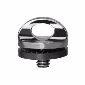 Parafuso rosca 1/4 em  aluminio para conexão câmeras