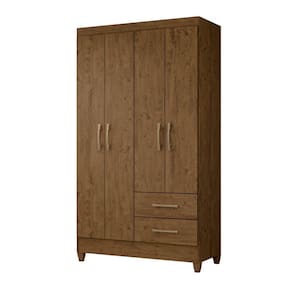 Guarda Roupa Solteiro 4 Portas 2 Gavetas Chile Moval