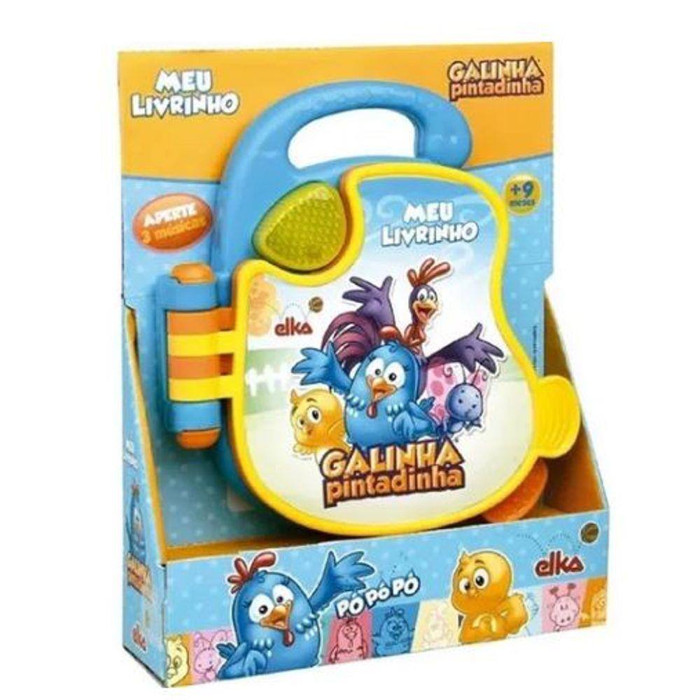 Meu Livrinho Galinha Pintadinha Musical - Elka