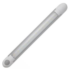 Luminária 12V Em Led Branco Com Interruptor Marinizado
