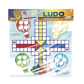 Jogo Ludo Tradicional Em Madeira Xalingo