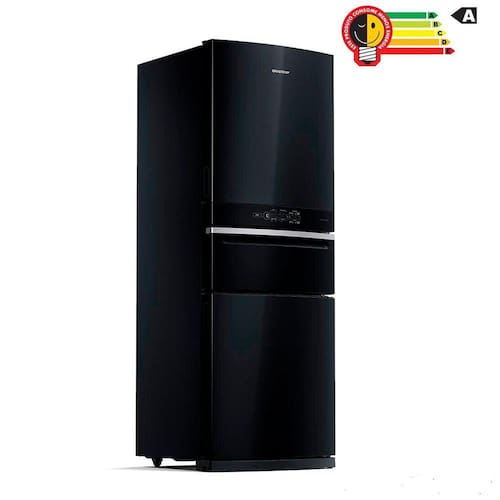 Geladeira Brastemp Inverse 3 Frost Free 419 litros cor Preta com Freeze Control Pro   - BRY59BE 110V é boa?