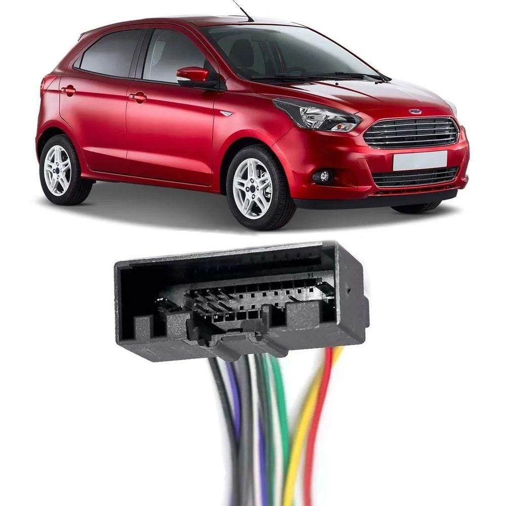 Chicote Plug Ligação Ford Novo Ka 2015 2016 2017 2018
