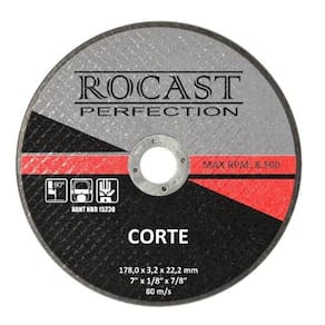 DISCO DE CORTE METAL 9 228x3,2 mm ROCAST