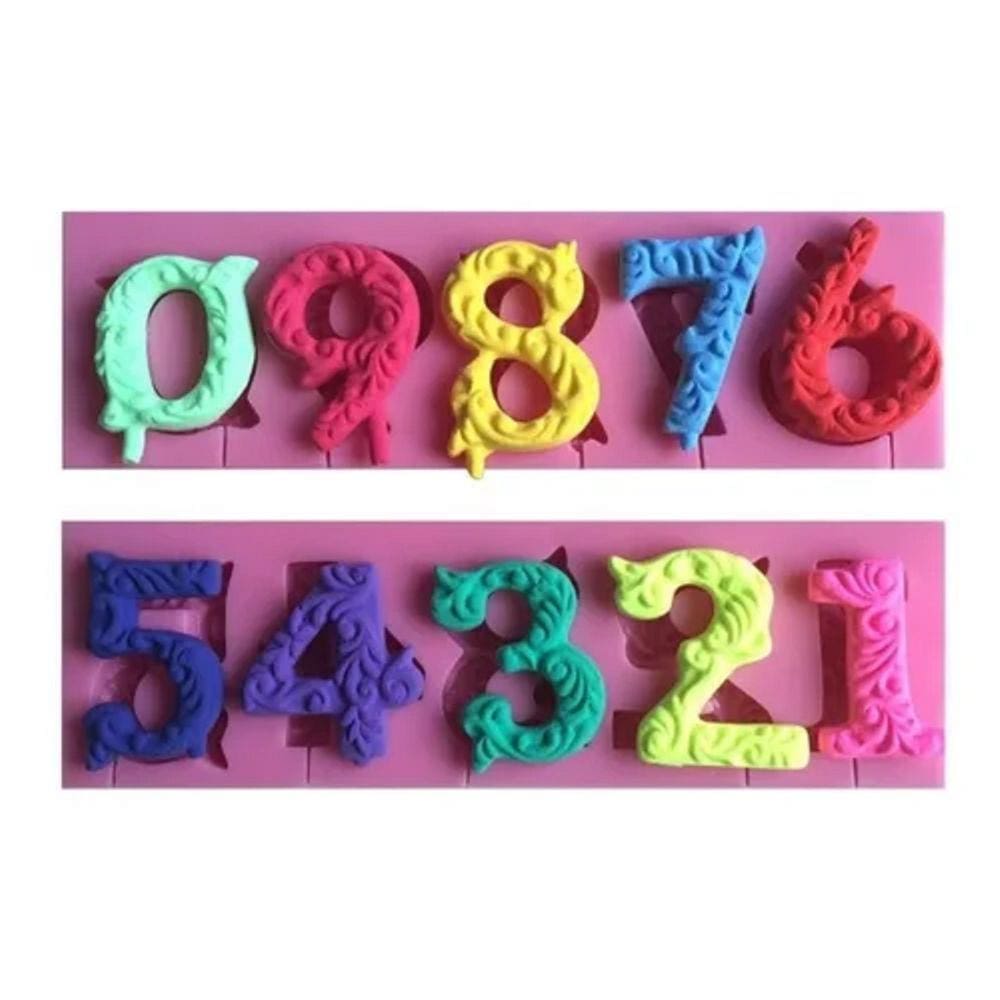 Molde De Silicone Números